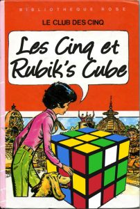 Détournement Le club des Cinq et le Rubik's Cube par Un K à part