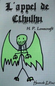 Dessin L'appel de Cthulhu HP Lovecraft par Un K à part