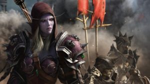 World of Warcraft Sylvanas Coursevent pour la Horde