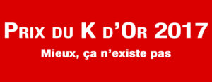 Bandeau rouge K d'or 2017