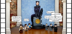 Aventuriers Eldorado Lego salle au trésor statue Catwoman