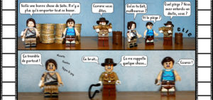 Aventuriers Eldorado Lego trésor piège déclic