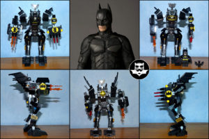 Lego MOC Batman DC Comics exosquelette robot de combat