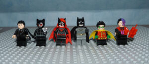 Personnages DC Comics Lego Bruce Wayne Catwoman Batwoman Batman Robin Double-Face