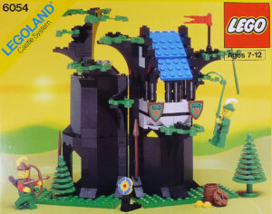 Lego Castle System Forestmen hideout 6054