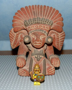 Lego Series 21 guerrier aztèque col381