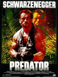 Affiche film Predator John McTiernan Arnold Schwarzenegger 1987