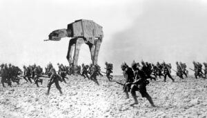 AT-AT Walker Grande Guerre 1914 1918 Star Wars par Un K à part
