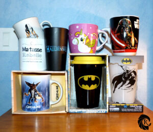 Collection mugs gobelets tasses Un K à part