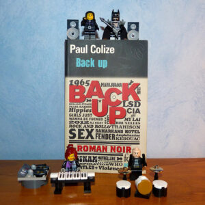 Couverture roman Back Up Paul Colize Folio policier La manufacture de livres