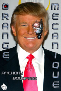 Détournement Orange mécanique Donald Trump par Un K à part