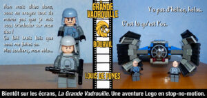 La grande vadrouille Bourvil Louis de Funès Lego Star Wars Non mais dites donc