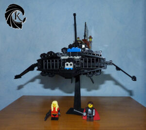Lego MOC Death Shadow Harlock grilles de ventilation