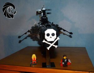 Lego MOC Albator capitaine corsaire Yuki Kei
