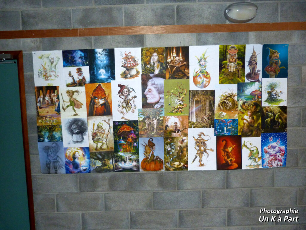 Halliennales 2018 déco affiches fées lutins farfadets