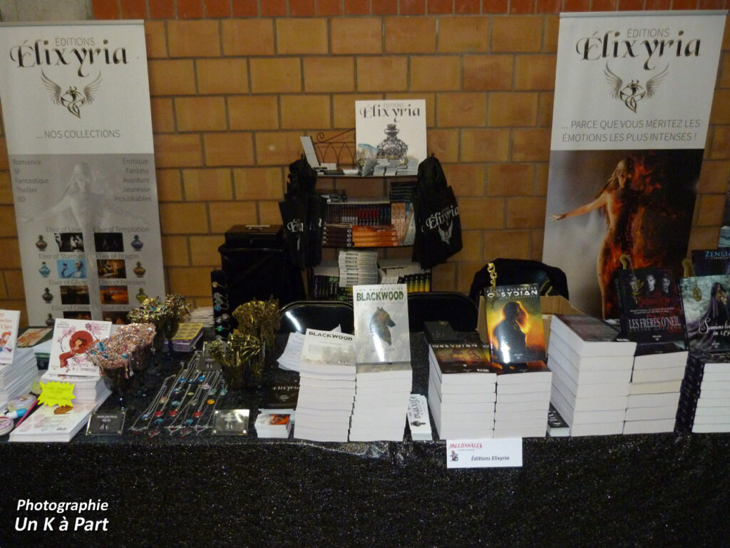 Halliennales 2018 éditions Elixyria