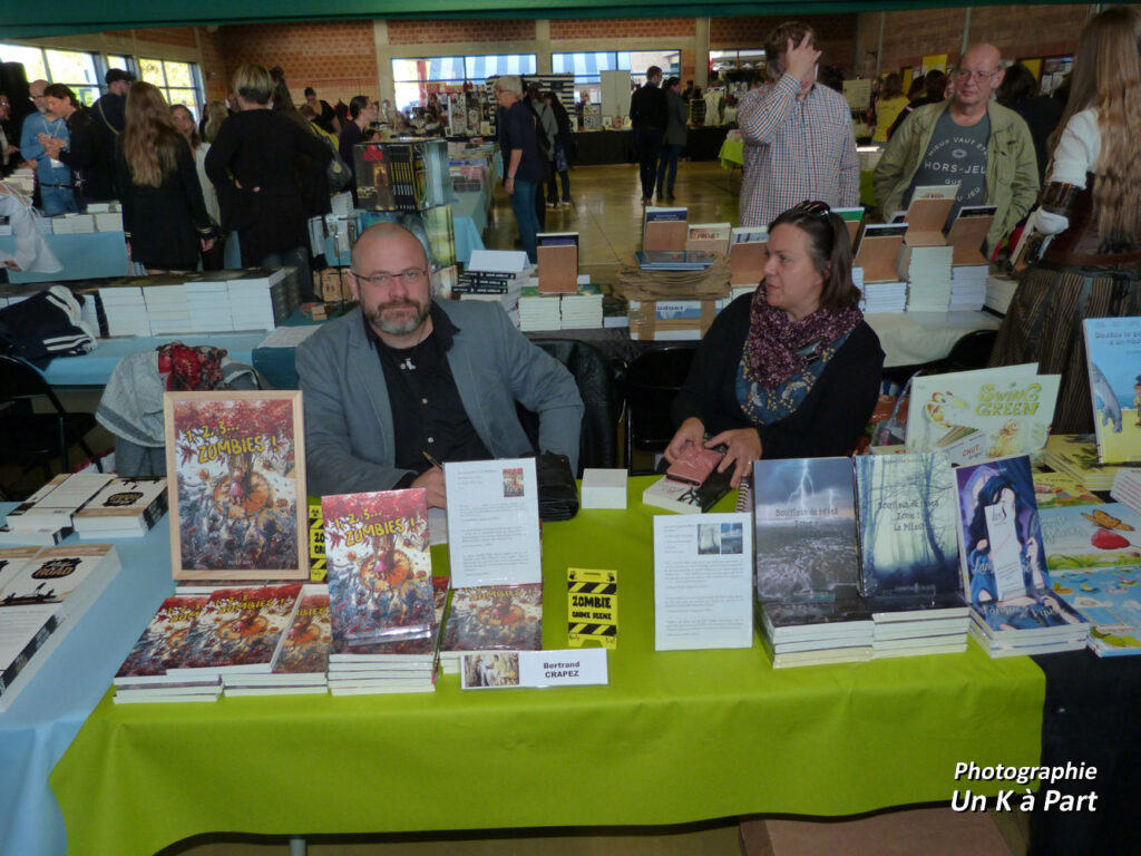 Halliennales 2018 éditions Livr's Bertrand Crapez