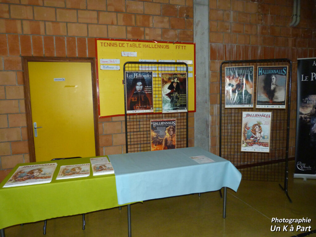 Halliennales 2018 goodies affiches à vendre