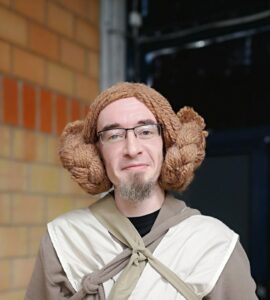 Halliennales 2019 Fred Un K à part costume Jedi perruque princesse Leia