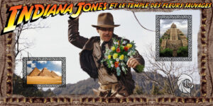 Détournement Indiana Jones Temple Fleur Sauvage par Un K à part