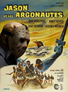 Détournement affiche film Jason et les Argonautes par Un K à part