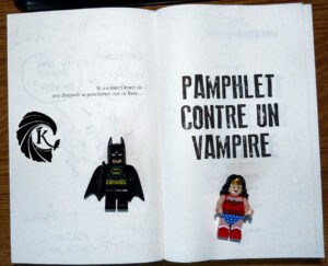 Pamphlet contre un vampire dédicace Batman Fred Un K à part