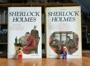 Couverture Sherlock Holmes Arthur Conan Doyle Robert Laffont bouquins