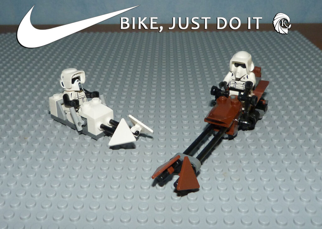 Speeder bike snow bike Lego Star Wars