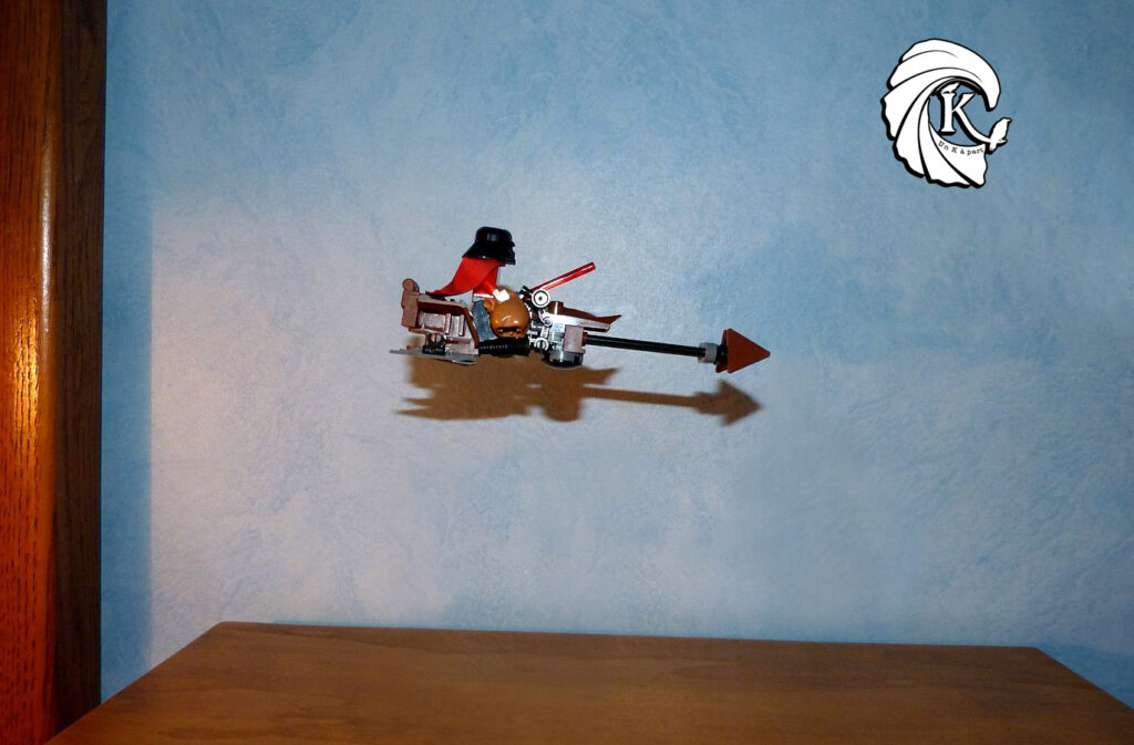 Lego Star Wars speeder bike Darth Vader Christmas