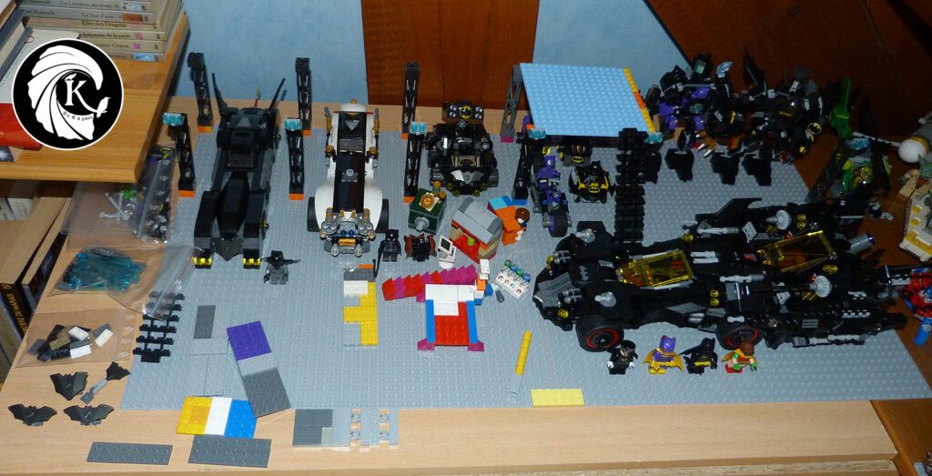 Chantier construction Batcave Lego MOC