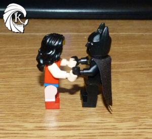 Batman Wonder Woman figurines Lego