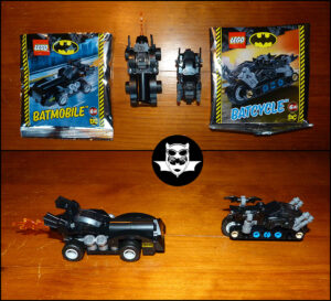 Batmobile Batcycle magazine Lego Batman 212222 212223