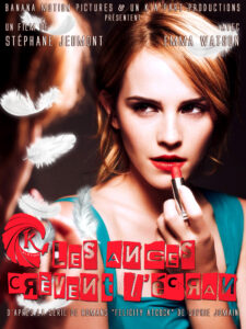 Affiche cinéma film Felicity Atcock Sophie Jomain Emma Watson par Un K à part