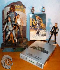 Lara Croft Tomb Raider Le Berceau de la Vie Angelina Jolie DVD livre figurine Lego