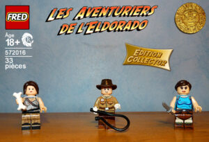 Les Aventuriers de l'Eldorado boîte Lego tirage limité