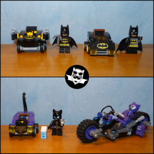Lego Mighty Micros DC Super Heroes 76061 76092 Catwoman Catcycle Chase 70902 Lego movie