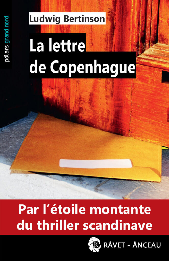 Detournement de couverture La lettre de Dunkerque Copenhague thriller nordique scandinave Ludovic Bertin par Un K à part