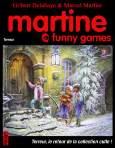 Détournement de couverture Martine Funny Games Pocket Terreur par Un K à part