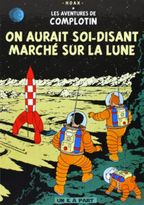 Les aventures de Tintin On a marché sur la Lune Hergé Casterman
