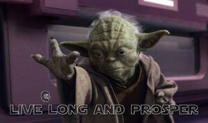 Détournement Yoda salut vulcain par Un K à part Live long and prosper