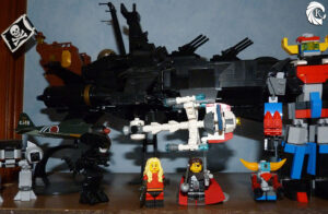 Albator Harlock Nausicaa Lego minifigures