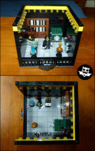 Lego MOC Batcave salle des trophées Batman