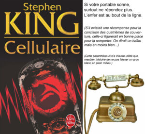 Couverture Cellulaire Stephen King Le livre de poche Cell Phone