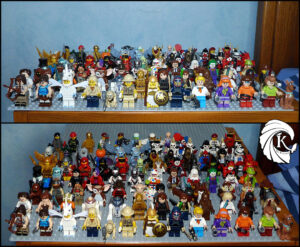 Collection figurines Lego minifigs minifigures