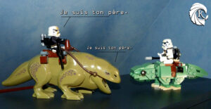 Lego Star Wars dewback sandtrooper Microfighters