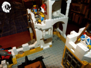 Lego forteresse Eldorado architecture corniche