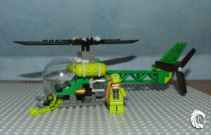 Hélicoptère Homme Mystère Sphinx Riddler Lego