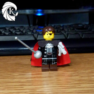 Capitaine Albator Harlock figurine Lego MOC custom