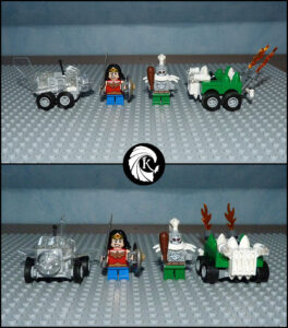 Wonder Woman contre Doomsday Lego Mighty Micros 76070