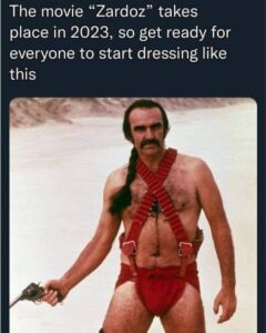 Zardoz Sean Connery meme 2023